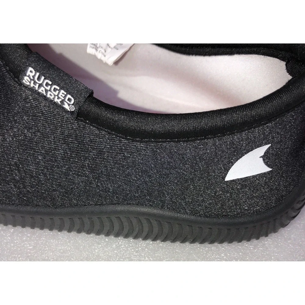 Rugged Shark‎ Mens Riptide Water Shoes Watermocs Traction Soles Comfort Size 12